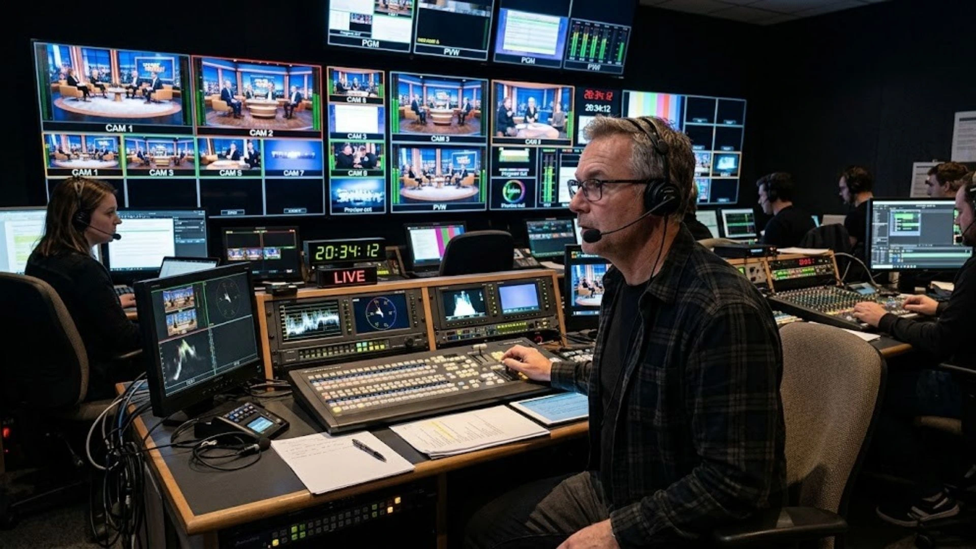 Television production support by KSA Fixers.