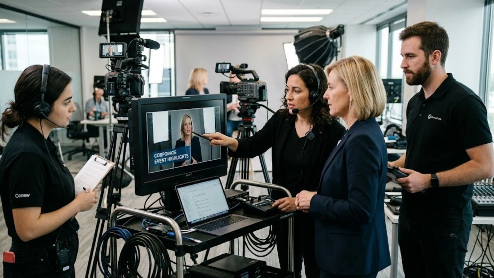 KSA Fixers corporate video production support.